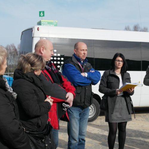 Samorządowcy z gminy Chocianów w minioną środę zwiedzali Centralny Punkt Selektywnego Zbierania Odpadów Komunalnych