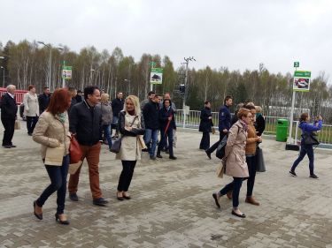 Wycieczka biegła trasą, którą zwykle pokonują nasi mieszkańcy.